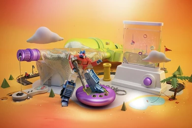 Download Wallpapers 1920x1080 Toys, Childhood, Diversity, Plastic ...