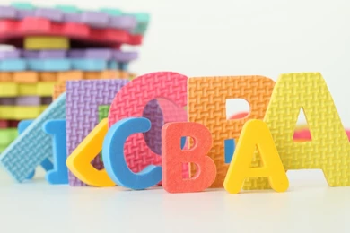 Download Wallpapers 3840x2160 Letters, Toys, Learning, Children ...