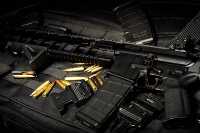 Automatic Weapon Police Wallpapers