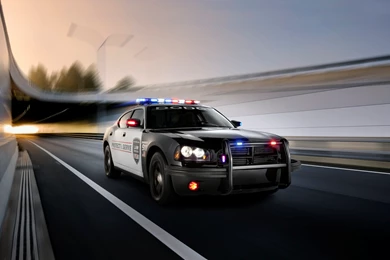 Dodge Charger Police Car HD Wallpapers