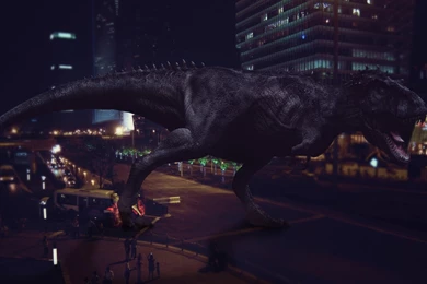 Tyrannosaurus Rex Urban Wallpapers