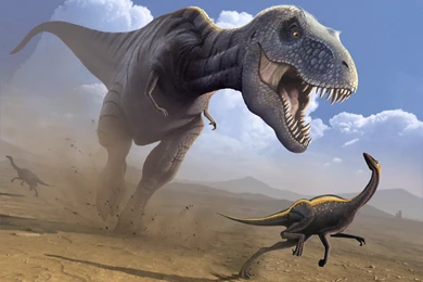 Tyrannosaurus Wallpaper, Art / Illustrations: Tyrannosaurus ...