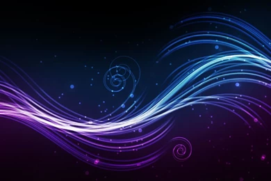 Purple Waves, Swirls And Circles   ImgMob