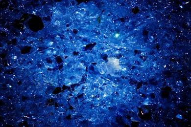 Black Blue Close up Crystals Macro Wallpapers