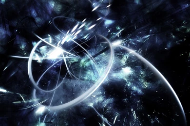 Abstract Outer Space Explosions Crystals Wallpapers