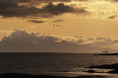 Landscape, Wallpaper, Zorrofox4, Island, Dark (