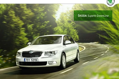 2011 Skoda Superb GreenLine Wallpapers