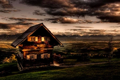 House Landscape Hd Wallpapers