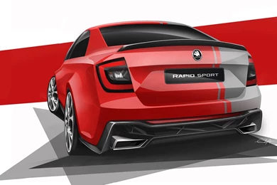 Skoda Rapid Sport Concept (id: 109459) – BUZZERG