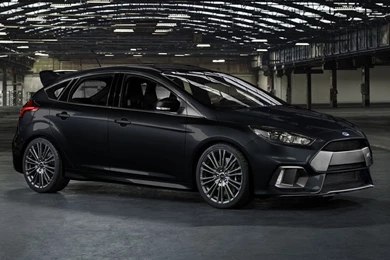 2016 Ford Focus Black Desktop Wallpapers