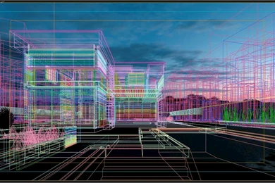 Making of ms house background image viewport   Ronen Bekerman   3D ...