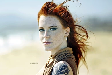 Tattooed Women Model