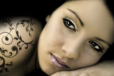 Tattoos Women Faces : Desktop And Mobile Wallpapers : Wallippo