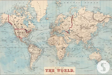 5 Reason Vintage Maps Are A Must Have