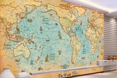 Online Get Cheap Nautical Map Wallpapers  Aliexpress.com