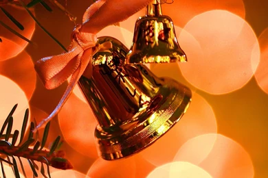 Christmas Bells Desktop Wallpapers － Holiday Wallpapers   Free ...