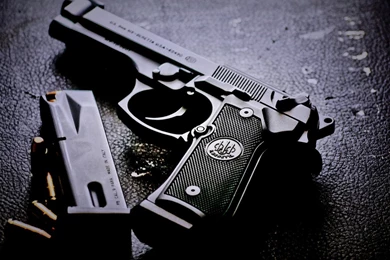 Beretta M9 Pistol Widescreen HD Wallpapers
