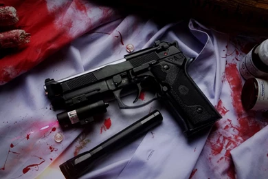 Beretta M9 Pistol Widescreen HD Free Wallpapers Downloads ...