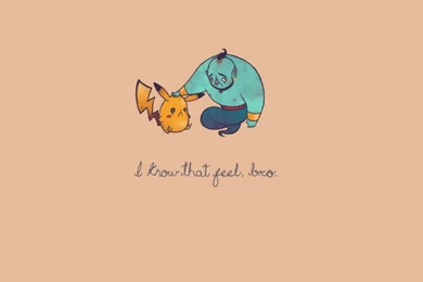 Pokemon, Minimalistic, Humor, Aladdin, Crossovers, Genie :: Wallpapers