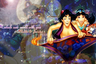 Aladdin And Jasmine   (