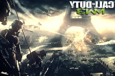 Call Of Duty Modern Warfare 3 France Eiffel