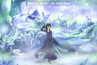 36 Sword Art Online Kirito Ice Blue Free Desktop Wallpapers 1118 ...