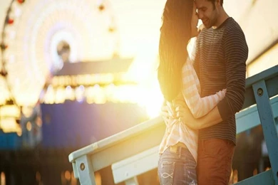 Photography Sunset Evening Beautiful Pretty Paris Glamour Kisses ...