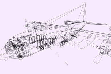 AC 130 Wireframe Interior By Bravefencerken On DeviantArt