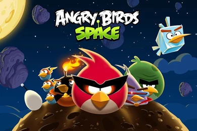 Angry Birds Space PC Game Hd Desktop Wallpapers