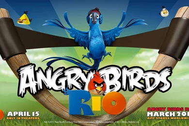 Angry Birds Rio Wallpapers