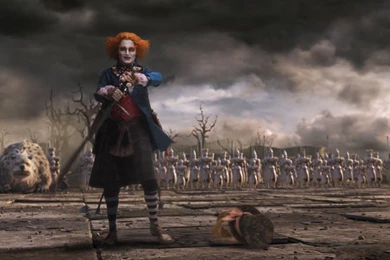 Download Tim Burton Alice In Wonderland Mad Hatter Wallpapers ...