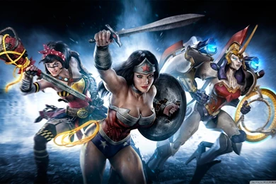 Wonder Woman HD Desktop Wallpapers : Dual Monitor