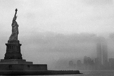 Download Statue Dark Smoky City Backgrounds HD Wallpapers