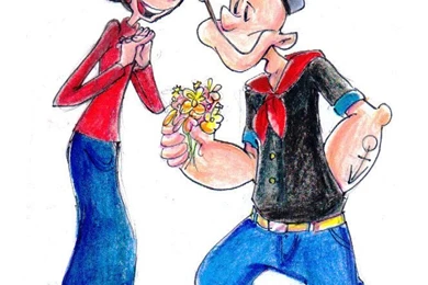 Olive Oil Popeye Cartoon