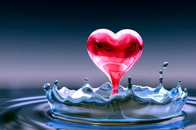 3D Love Hearts Wallpapers   HD Images New