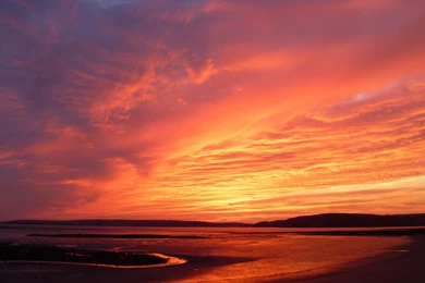 4K Red Sunset Wallpapers