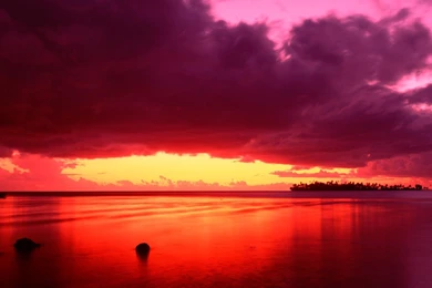 Is Shiny Red Sea Sunset Wallpapers   1280x800 Wallpapers Download ...