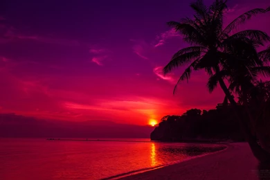 Download Red Sunset Wallpapers