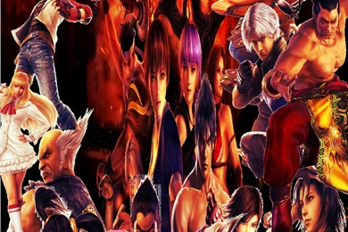 Dead Or Alive Tekken Virtua Fighter Wallpapers By Hatredboy On ...