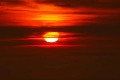 Beautiful Red Sunset HD Desktop Wallpapers : Fullscreen : Mobile ...