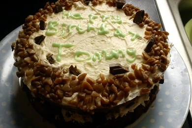 Butterscotch Birthday Cake