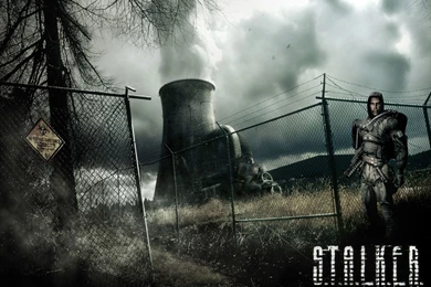 Outside Factory   Action Rpg Games Wallpapers Image Featuring Stalker