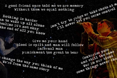 M. Shadows Wallpapers With Lyrics By Feargm On DeviantArt