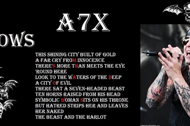 M. Shadows By A7x kjh On DeviantArt