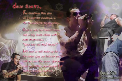 DeviantArt: More Like M Shadows Christmas Card By EmmaL27
