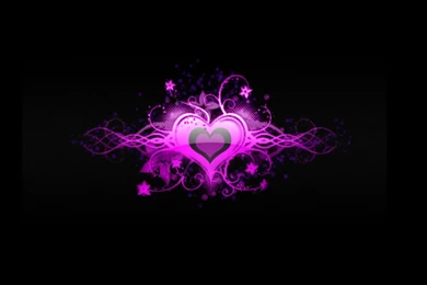 Cool pink heart wallpapers