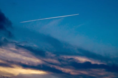 Airplane Sky Comet Wallpapers