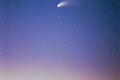 Comet Death Valley Skyscapes Skies Hale Bopp Wallpapers ...