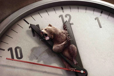 Bear And Clock Mac Wallpapers Download