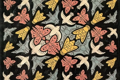 MC Escher Mc Escher 1600x1106 Wallpapers – Butterflies Wallpapers ...